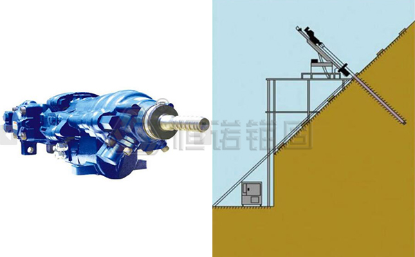分體式高邊坡鉆機(jī)